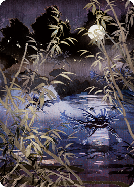 Swamp Art Card [Kamigawa: Neon Dynasty Art Series] | Odin's Place