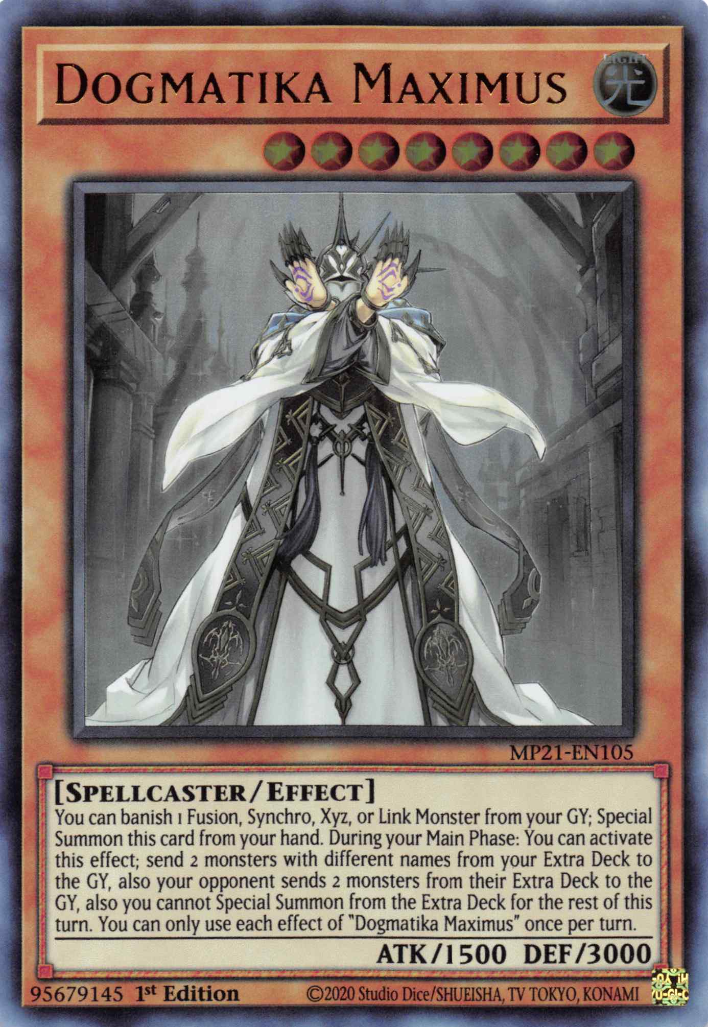 Dogmatika Maximus [MP21-EN105] Ultra Rare | Odin's Place