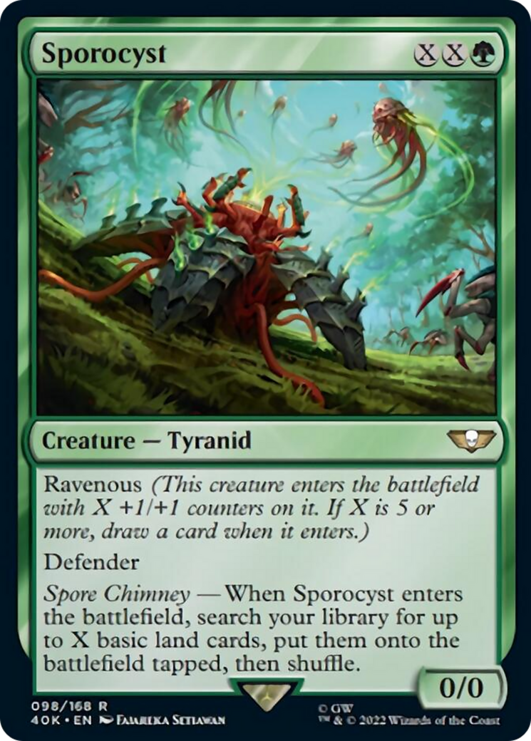 Sporocyst (Surge Foil) [Warhammer 40,000] | Odin's Place