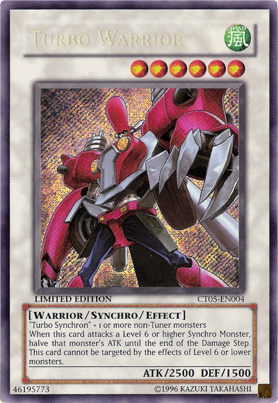 Turbo Warrior [CT05-EN004] Secret Rare | Odin's Place