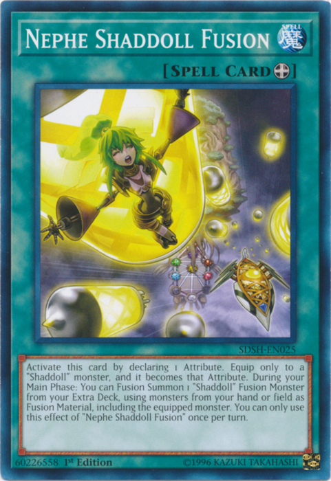 Nephe Shaddoll Fusion [SDSH-EN025] Common | Odin's Place