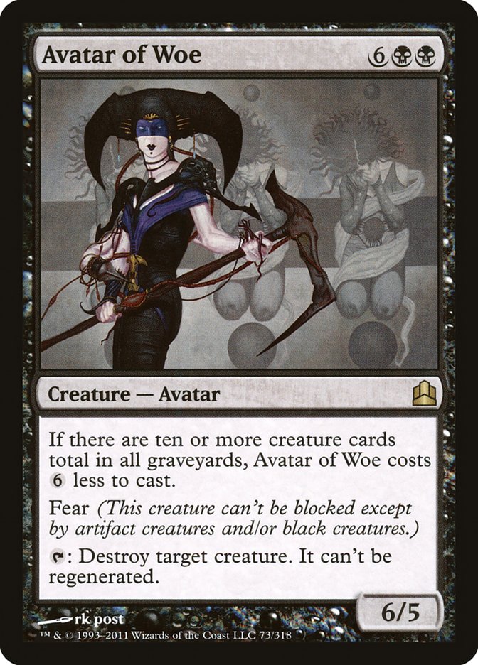 Avatar of Woe (73) [Commander 2011] | Odin's Place
