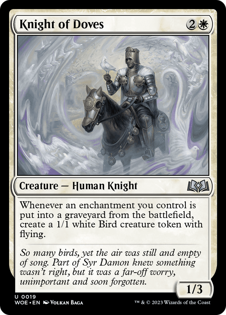 Knight of Doves [Wilds of Eldraine] | Odin's Place