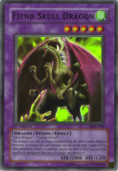 Fiend Skull Dragon [LOD-039] Super Rare | Odin's Place