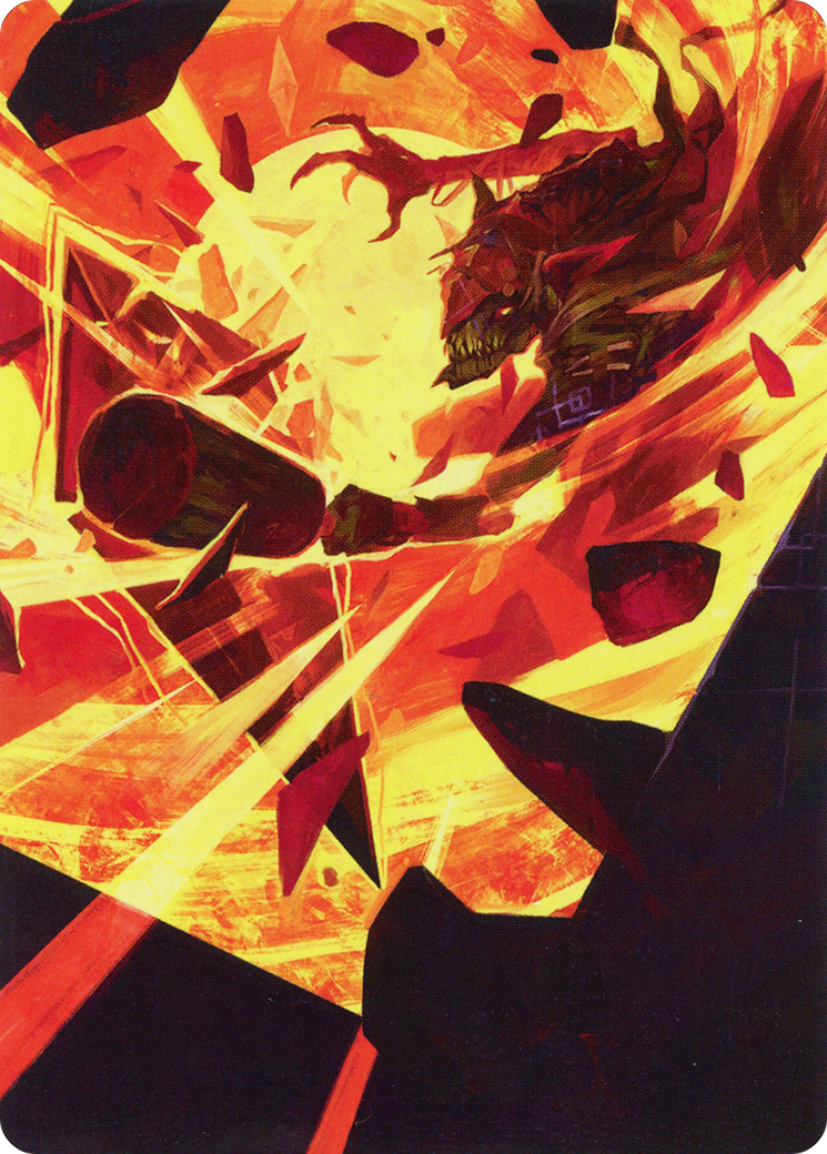 Zada, Hedron Grinder Art Card [March of the Machine Art Series] | Odin's Place