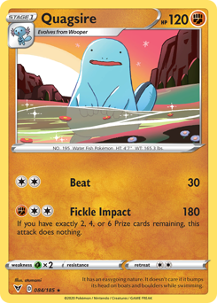 Quagsire (084/185) [Sword & Shield: Vivid Voltage] | Odin's Place