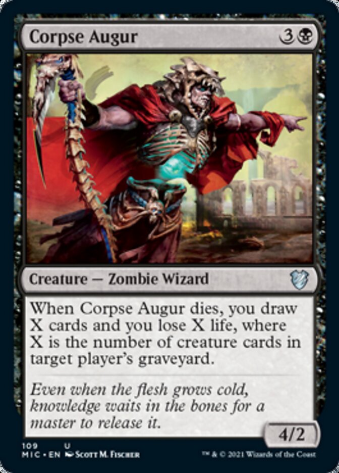 Corpse Augur [Innistrad: Midnight Hunt Commander] | Odin's Place