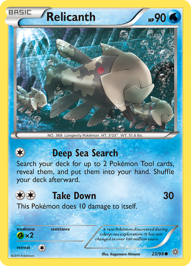 Relicanth (23/98) [XY: Ancient Origins] | Odin's Place