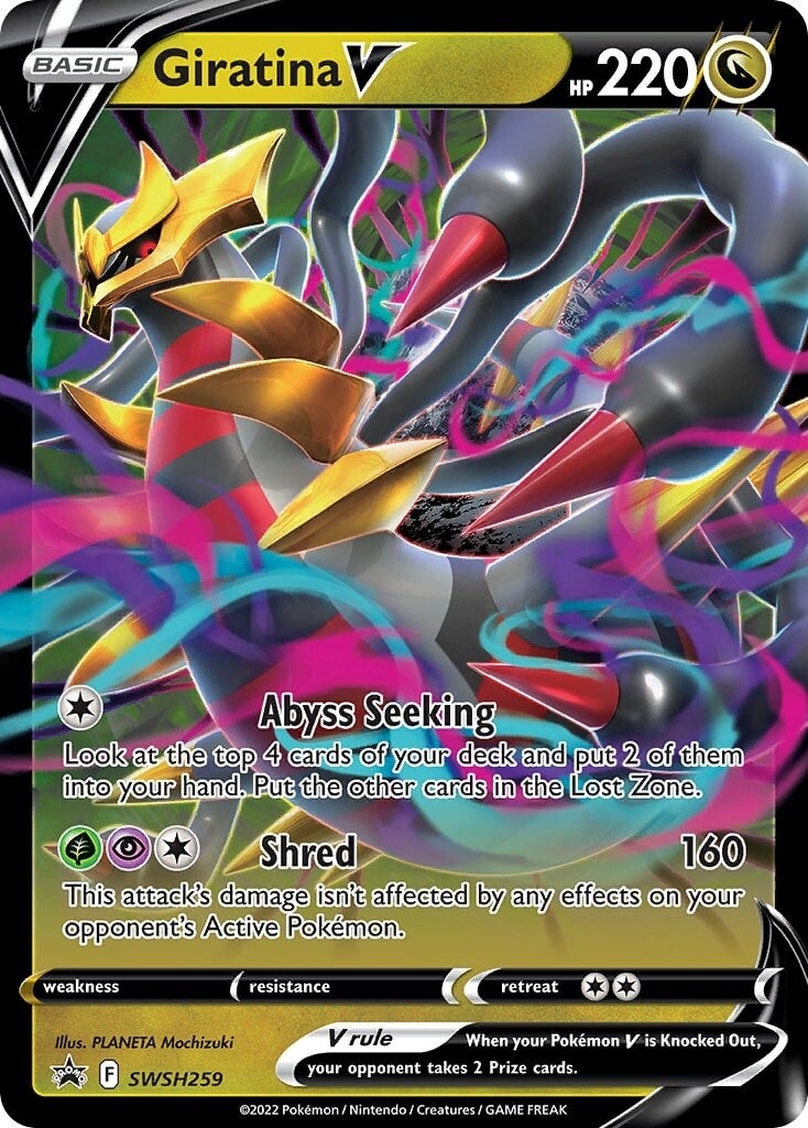Giratina V (SWSH259) [Sword & Shield: Black Star Promos] | Odin's Place