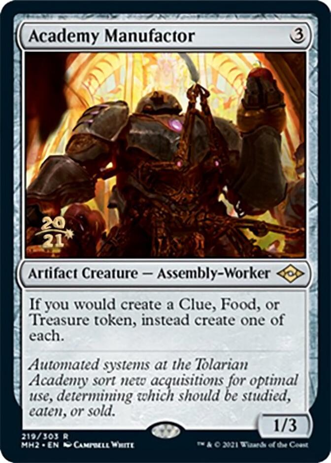Academy Manufactor [Modern Horizons 2 Prerelease Promos] | Odin's Place