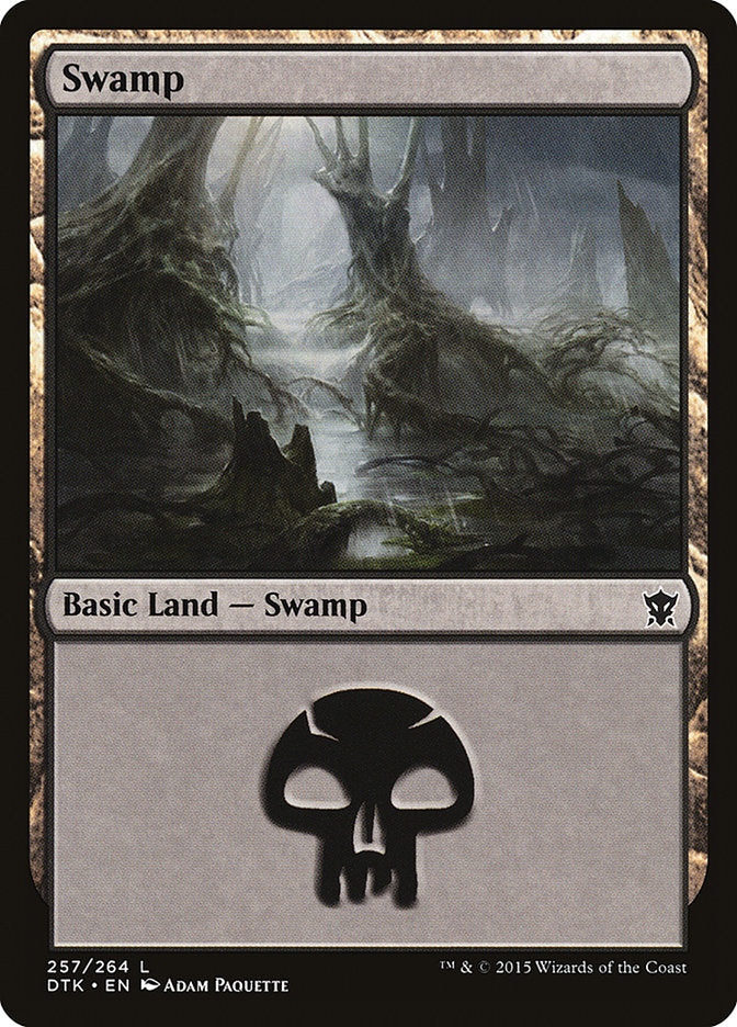 Swamp (257) [Dragons of Tarkir] | Odin's Place