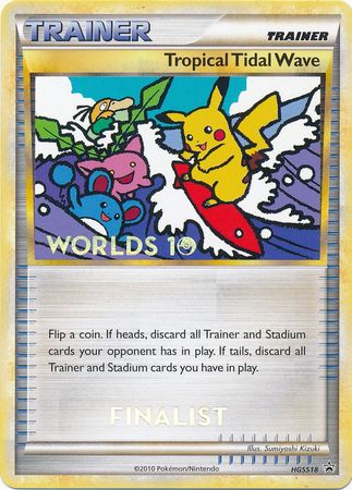 Tropical Tidal Wave (HGSS18) (Finalist) [HeartGold & SoulSilver: Black Star Promos] | Odin's Place