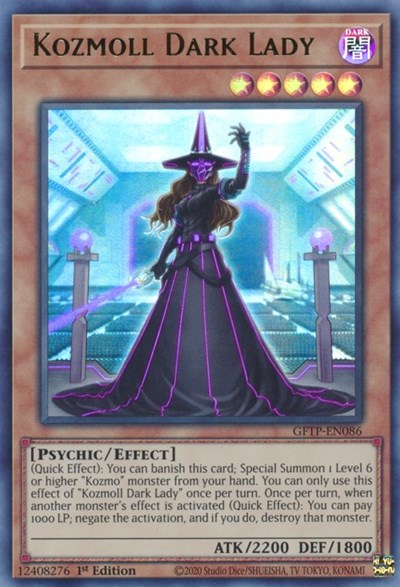 Kozmoll Dark Lady [GFTP-EN086] Ultra Rare | Odin's Place