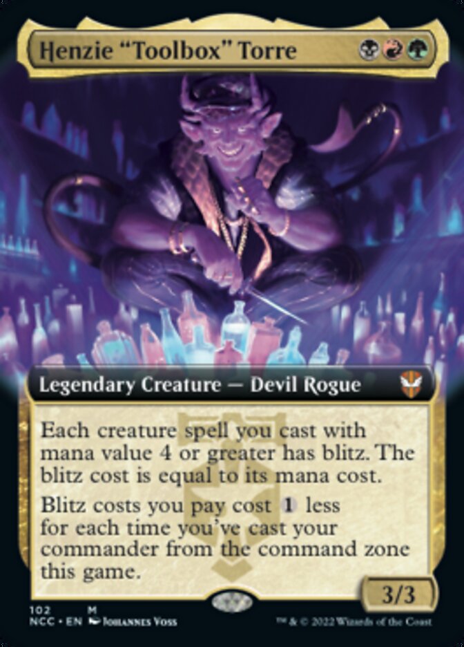 Henzie "Toolbox" Torre (Extended Art) [Streets of New Capenna Commander] | Odin's Place
