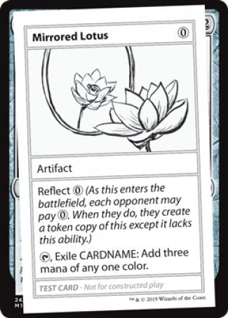 Mirrored Lotus (2021 Edition) [Mystery Booster Playtest Cards] | Odin's Place