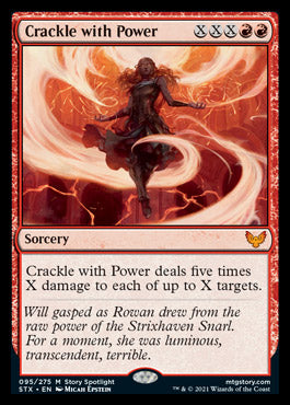 Crackle with Power [Strixhaven: School of Mages] | Odin's Place