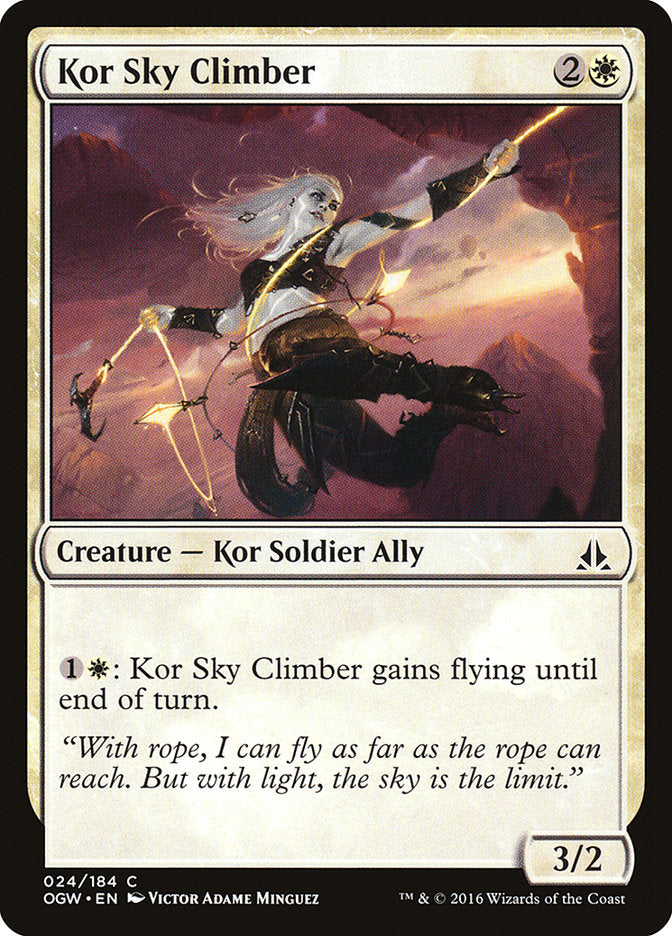 Kor Sky Climber (24) [Oath of the Gatewatch] | Odin's Place