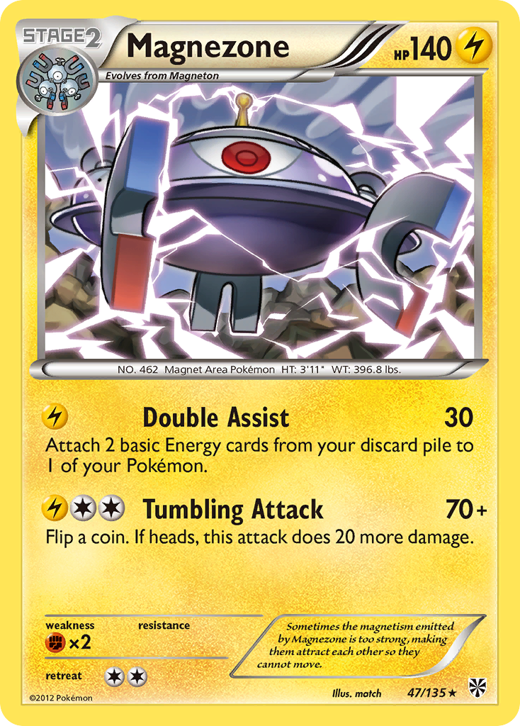Magnezone (47/135) [Black & White: Plasma Storm] | Odin's Place
