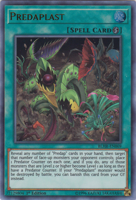 Predaplast [BLHR-EN069] Ultra Rare | Odin's Place
