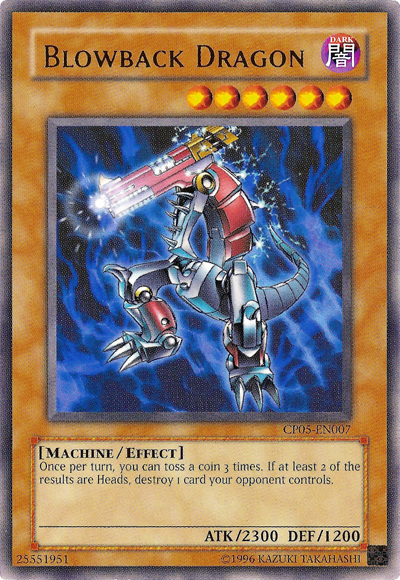 Blowback Dragon [CP05-EN007] Rare | Odin's Place