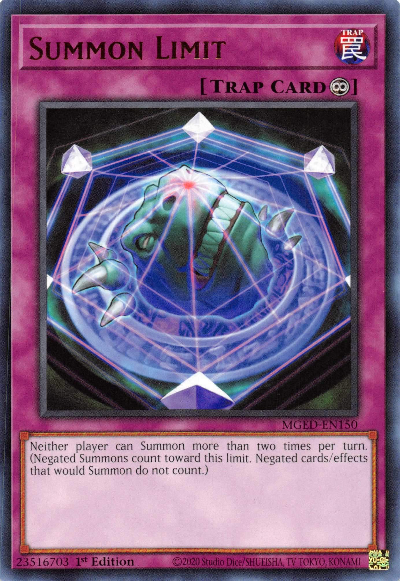 Summon Limit [MGED-EN150] Rare | Odin's Place