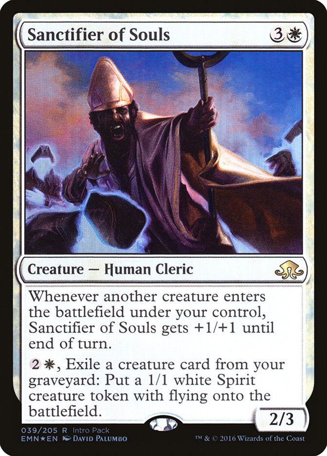 Sanctifier of Souls (39) (Intro Pack) [Eldritch Moon Promos] | Odin's Place