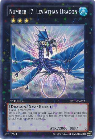 Number 17: Leviathan Dragon [BP01-EN027] Starfoil Rare | Odin's Place