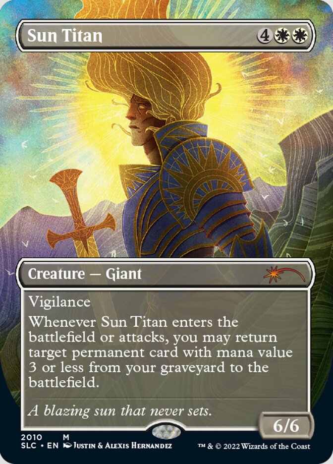 Sun Titan (Borderless) [Secret Lair 30th Anniversary Countdown Kit] | Odin's Place