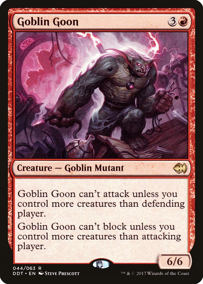 Goblin Goon (44) [Duel Decks: Merfolk vs. Goblins] | Odin's Place