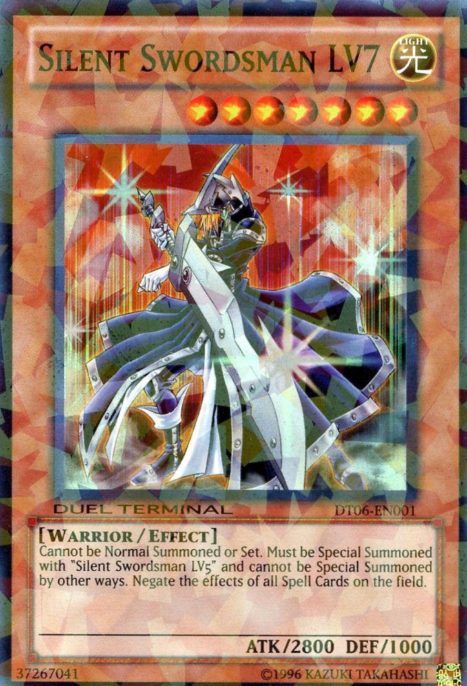 Silent Swordsman LV7 [DT06-EN001] Super Rare | Odin's Place