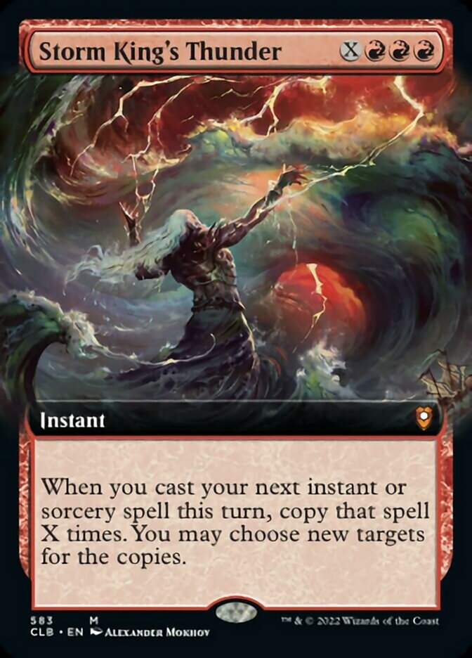 Storm King's Thunder (Extended Art) [Commander Legends: Battle for Baldur's Gate] | Odin's Place