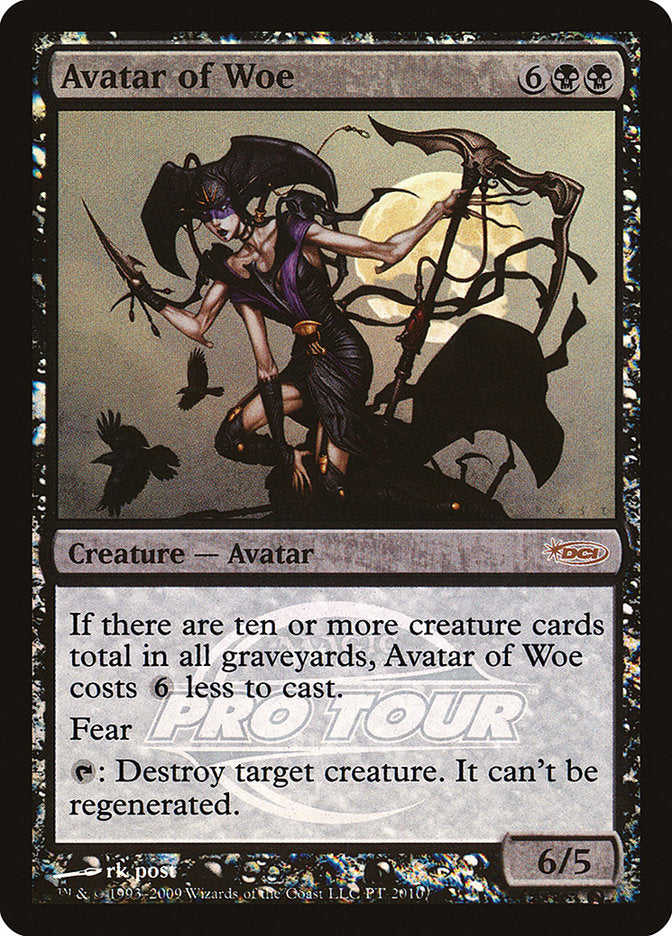 Avatar of Woe (2010) (Pro Tour) [Pro Tour Promos] | Odin's Place