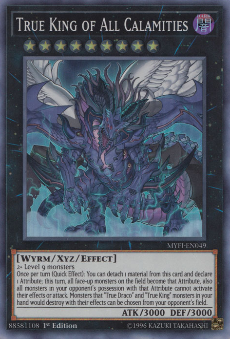 True King of All Calamities [MYFI-EN049] Super Rare | Odin's Place