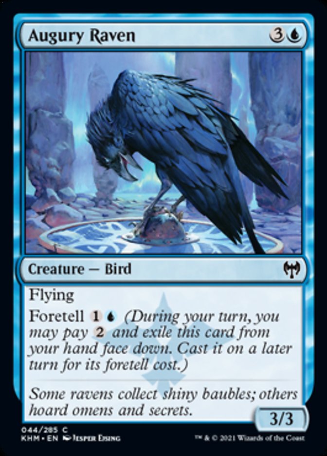 Augury Raven [Kaldheim] | Odin's Place