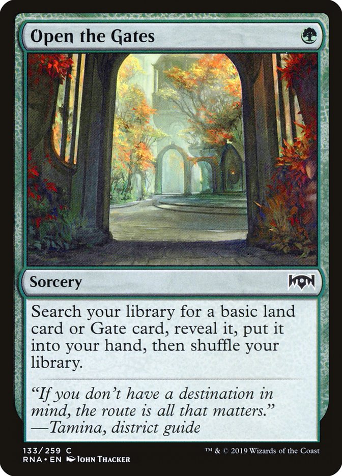 Open the Gates (133) [Ravnica Allegiance] | Odin's Place