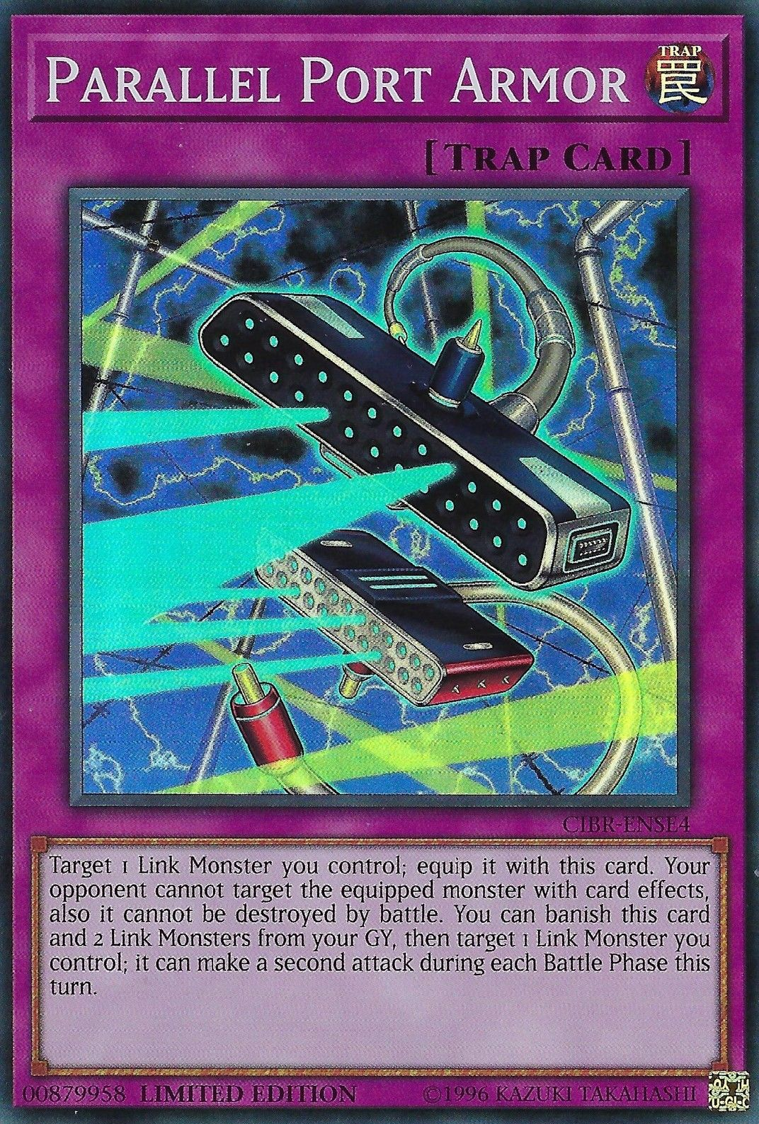 Parallel Port Armor [CIBR-ENSE4] Super Rare | Odin's Place