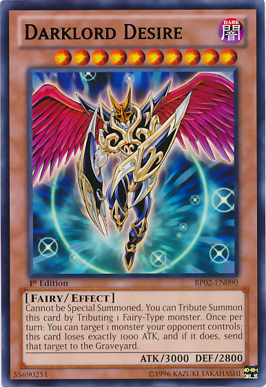 Darklord Desire [BP02-EN090] Rare | Odin's Place