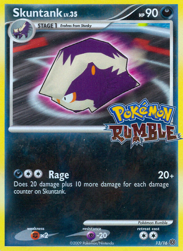 Skuntank (13/16) [Pokémon Rumble] | Odin's Place