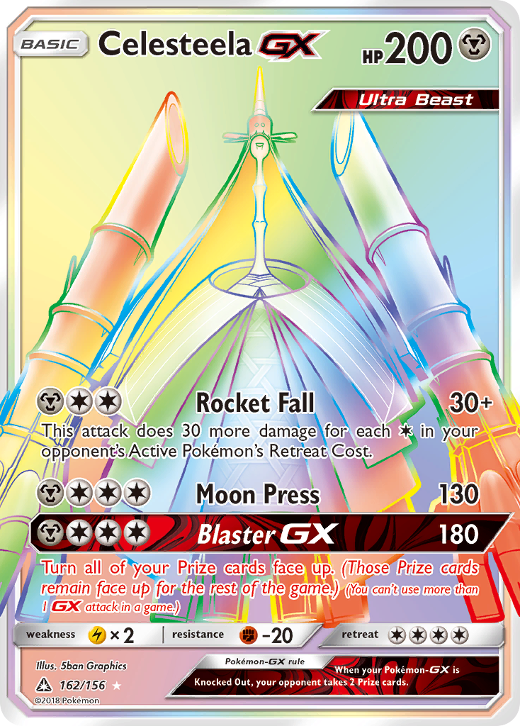 Celesteela GX (162/156) [Sun & Moon: Ultra Prism] | Odin's Place