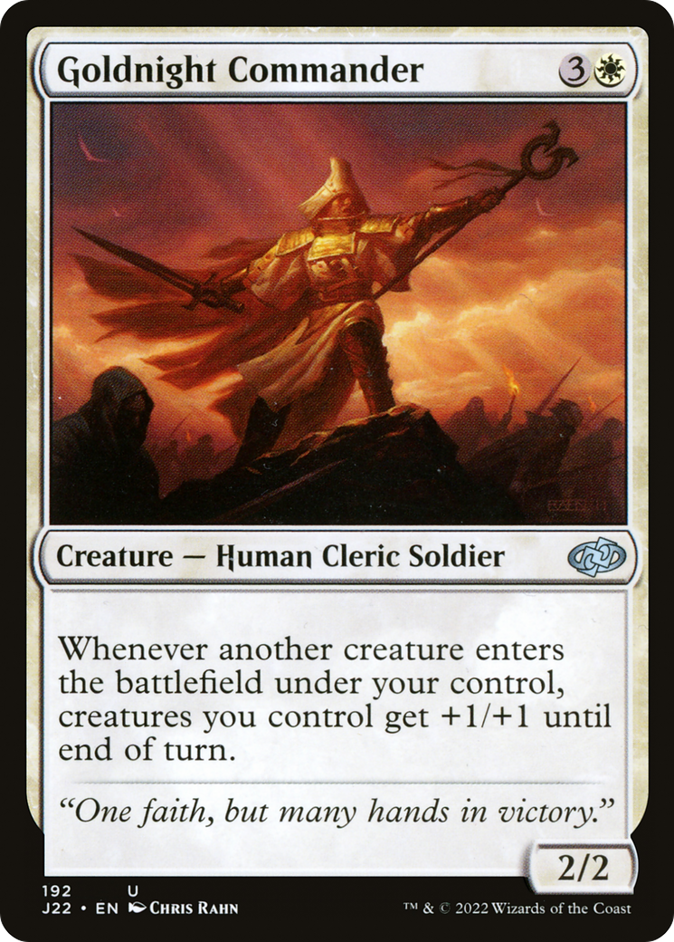 Goldnight Commander [Jumpstart 2022] | Odin's Place