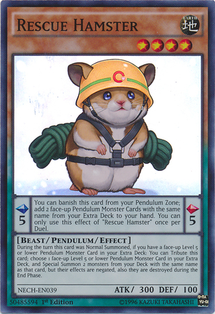 Rescue Hamster [NECH-EN039] Super Rare | Odin's Place