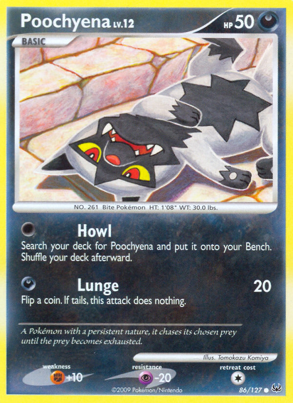 Poochyena (86/127) [Platinum: Base Set] | Odin's Place