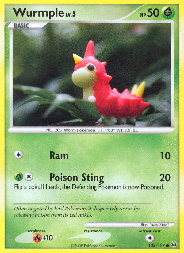 Wurmple (103/127) [Platinum: Base Set] | Odin's Place