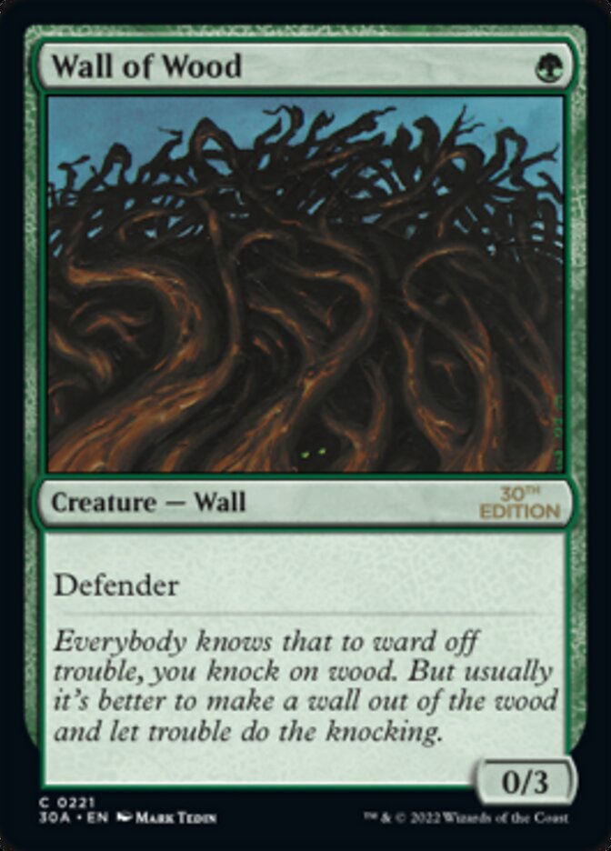Wall of Wood [30th Anniversary Edition] | Odin's Place