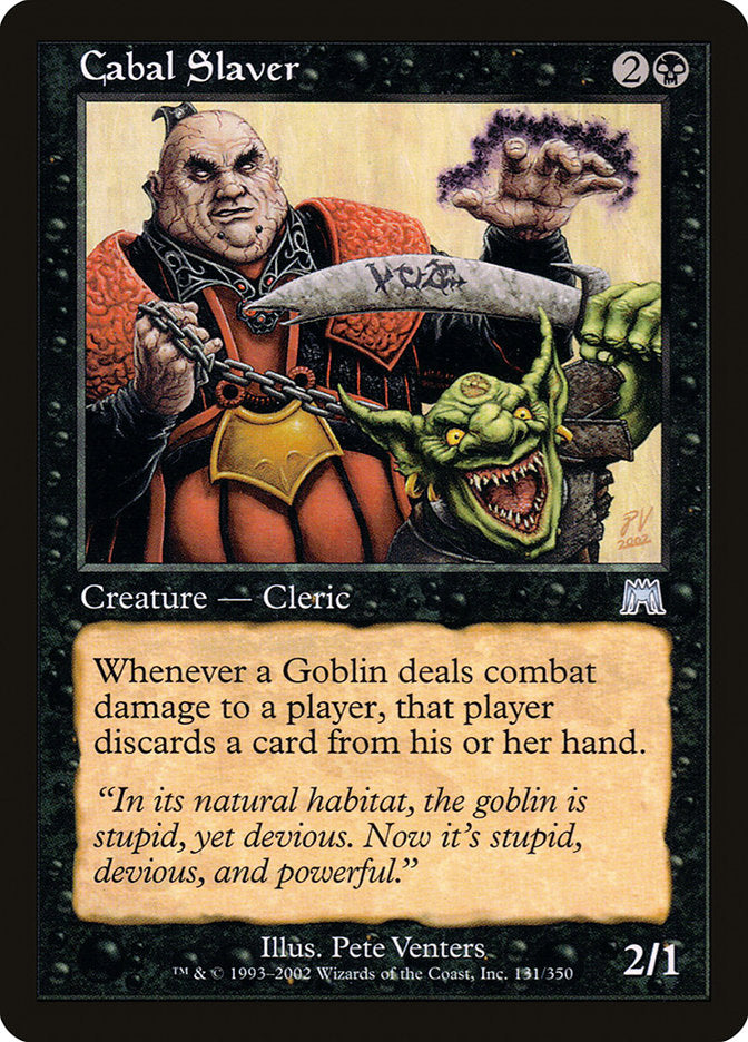 Cabal Slaver (131) [Onslaught] | Odin's Place