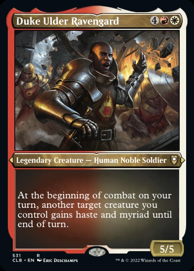 Duke Ulder Ravengard (Foil Etched) [Commander Legends: Battle for Baldur's Gate] | Odin's Place