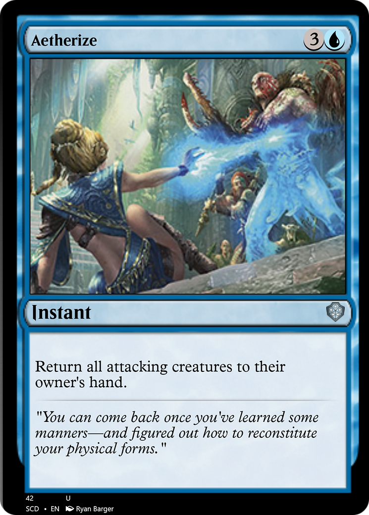 Aetherize [Starter Commander Decks] | Odin's Place