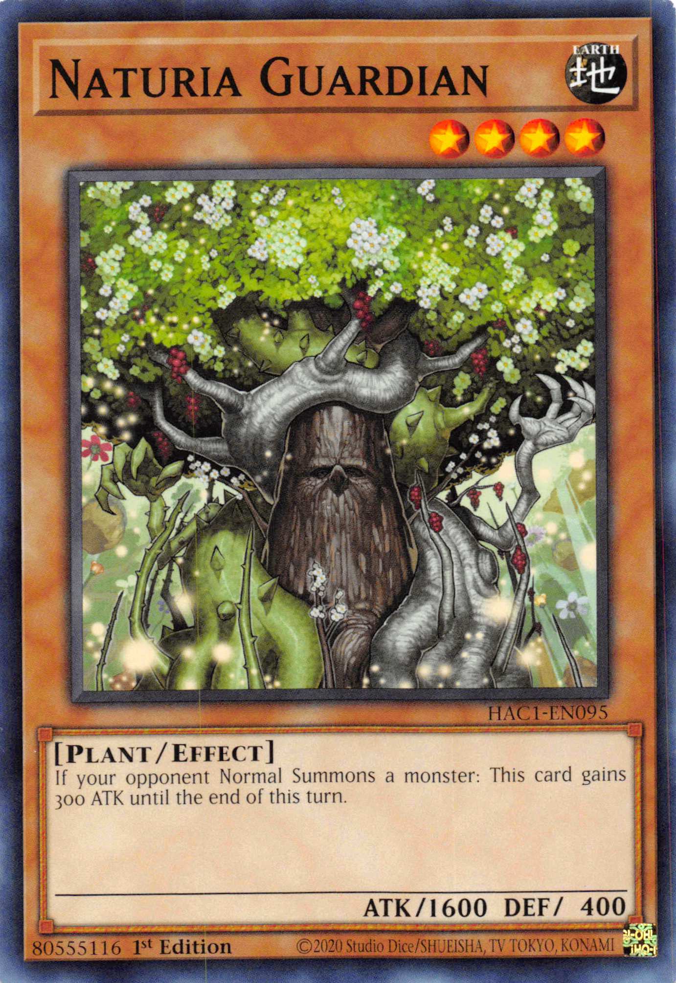 Naturia Guardian [HAC1-EN095] Common | Odin's Place