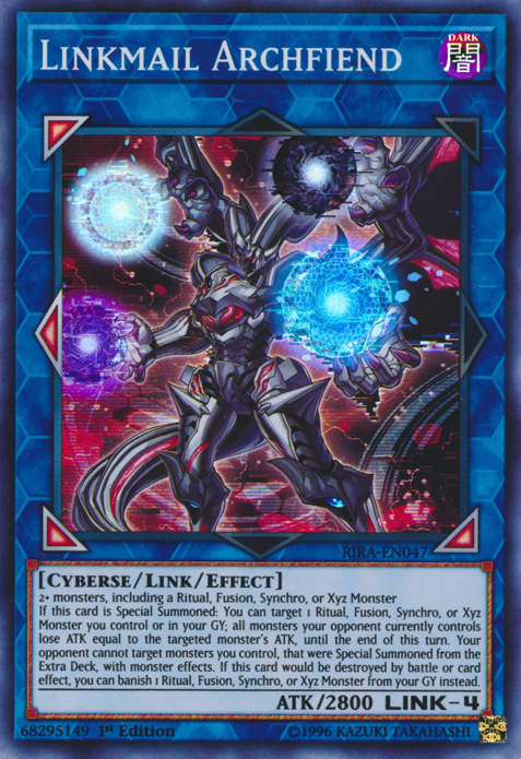 Linkmail Archfiend [RIRA-EN047] Super Rare | Odin's Place