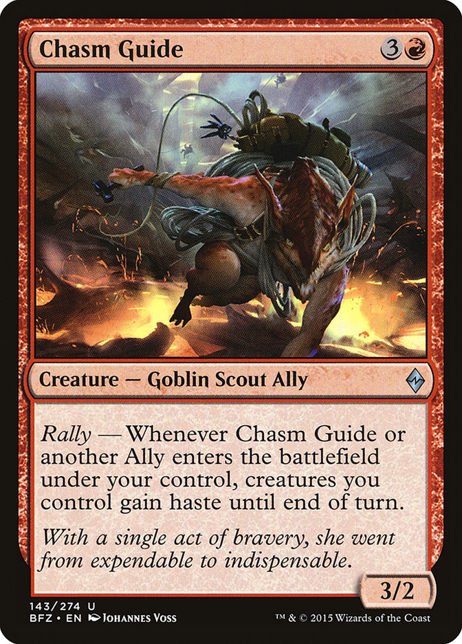 Chasm Guide (143) [Battle for Zendikar] | Odin's Place